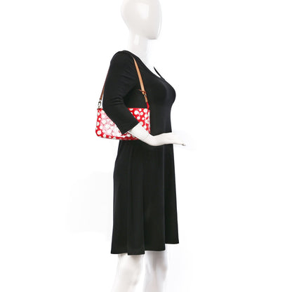 Louis Vuitton Vernis Kusama Infinity Dots Pochette Accessories Red 2 of 8