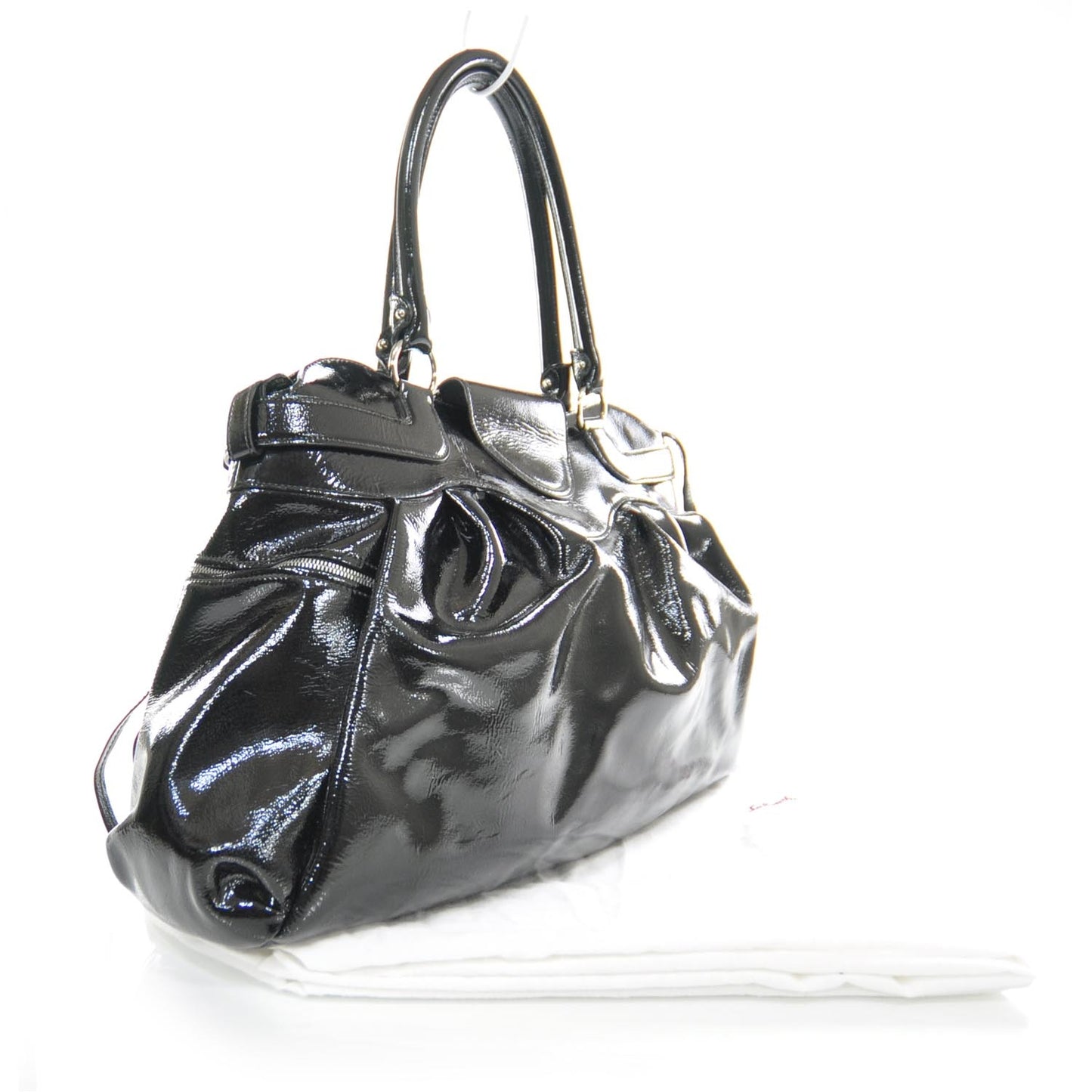 SALVATOREFERRAGAMOPatentLeatherMarisaBlack