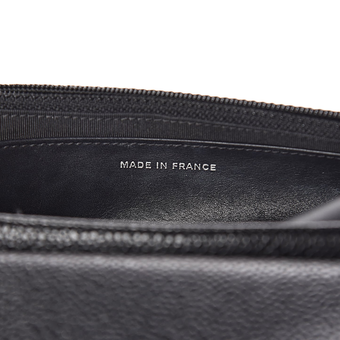 Caviar Half Moon Wallet On Chain WOC Black