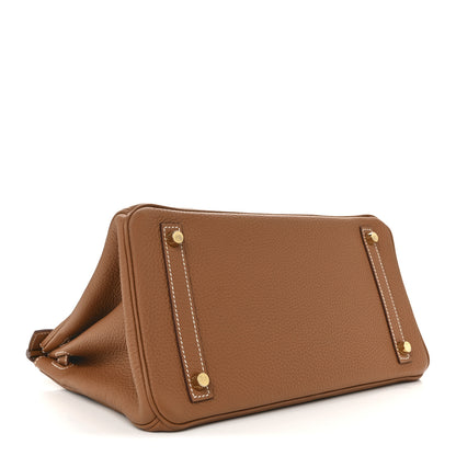 Hermes Togo Birkin 30 Gold 4 of 15