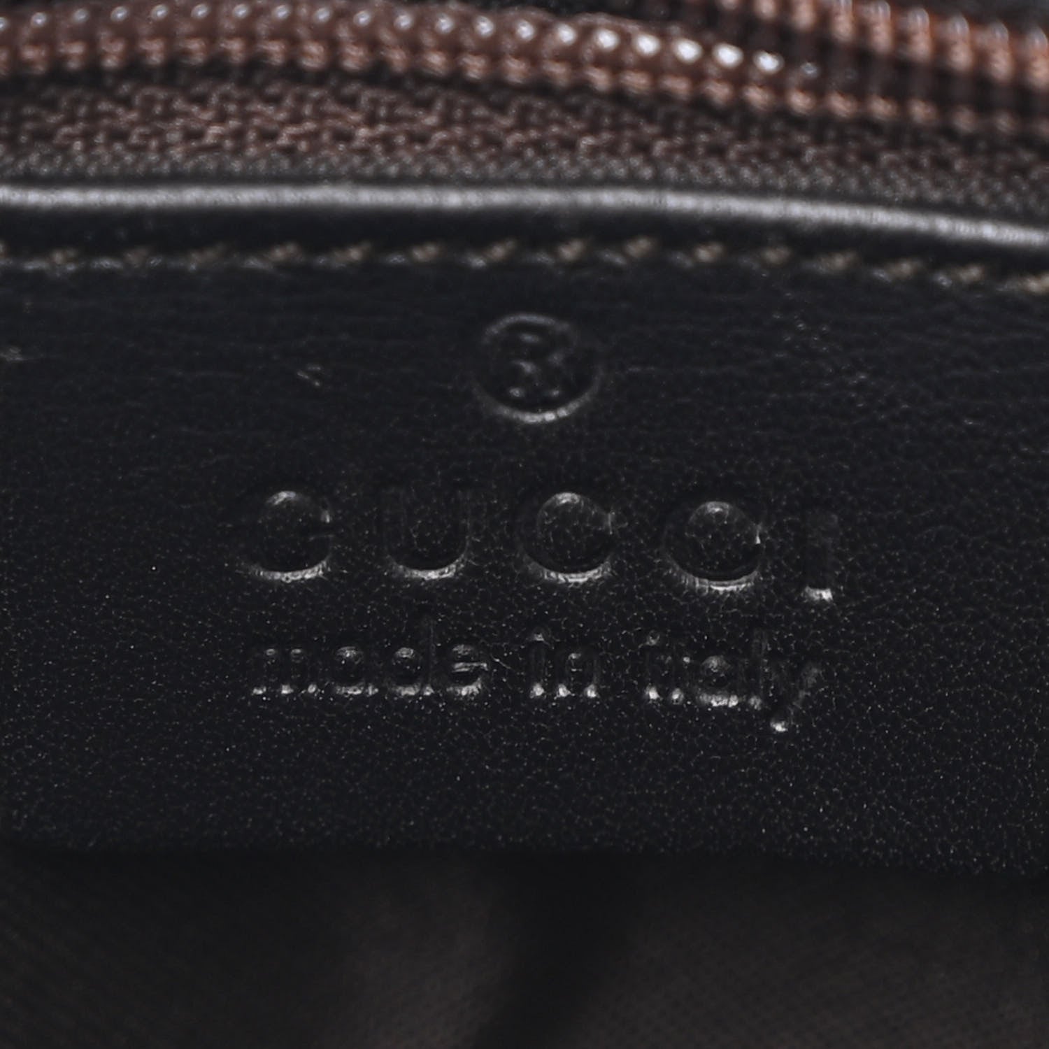 Gucci Monogram Large Bucket Tote Dark Brown 6 of 10