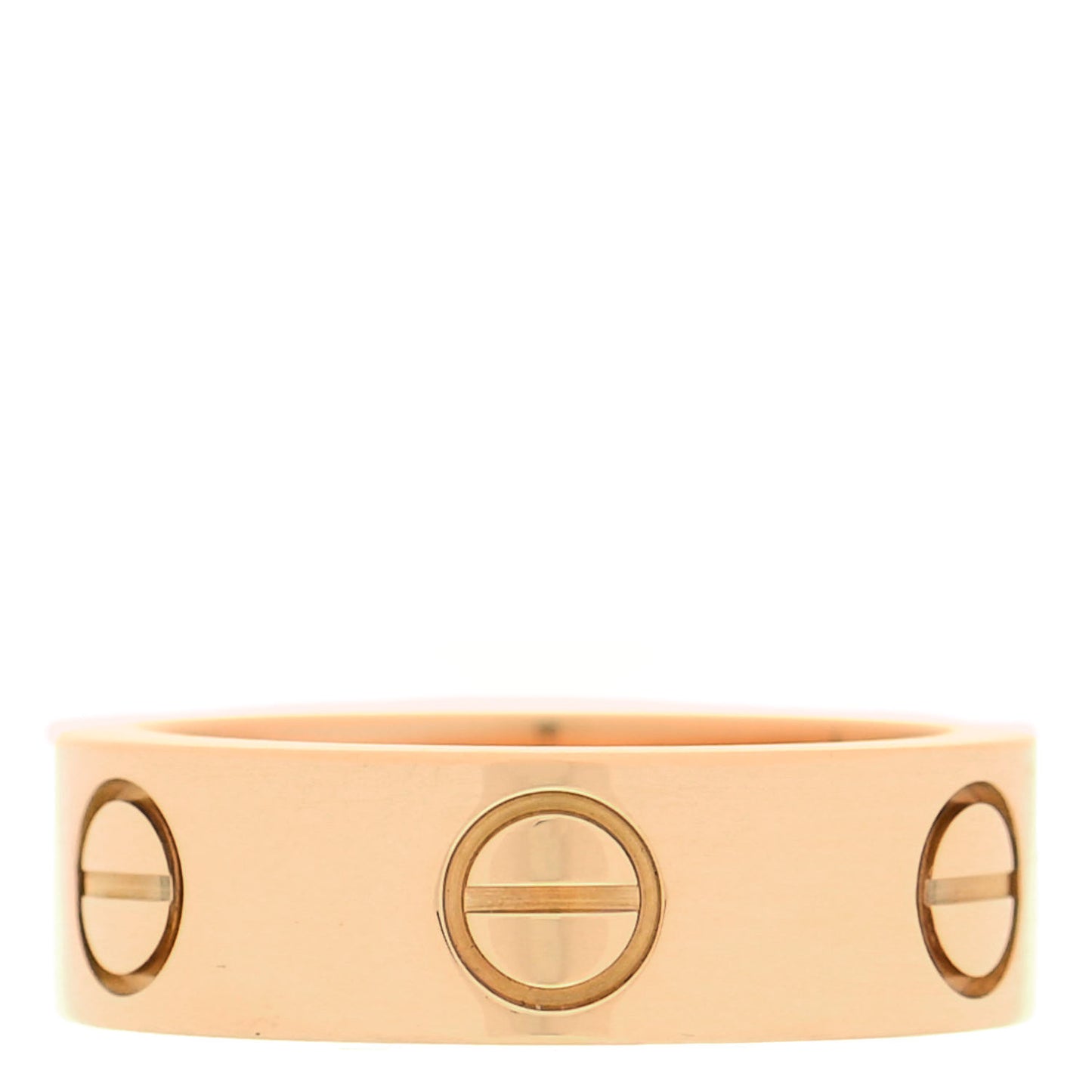 18K Yellow Gold 5.5mm LOVE Ring 48 4.5