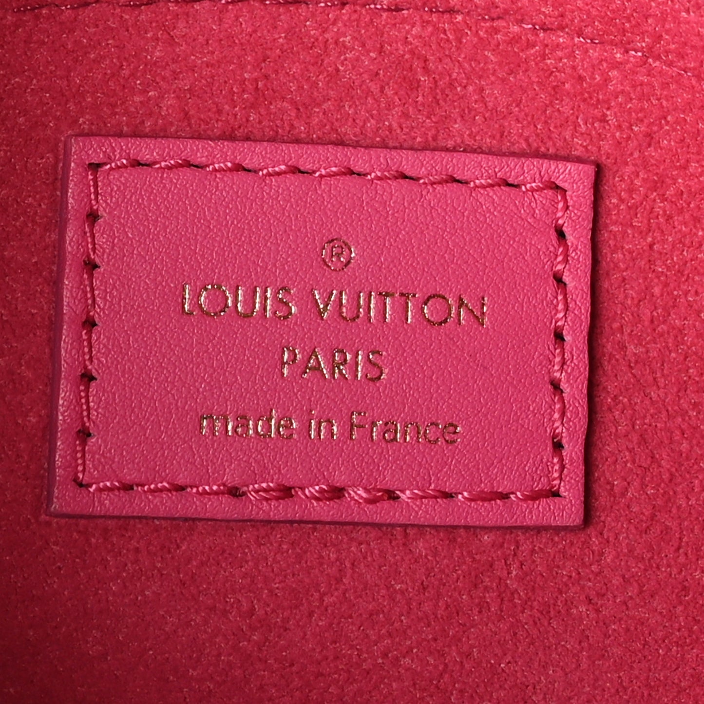 Calfskin Nanogram Embossed Speedy Bandouliere 20 Rose