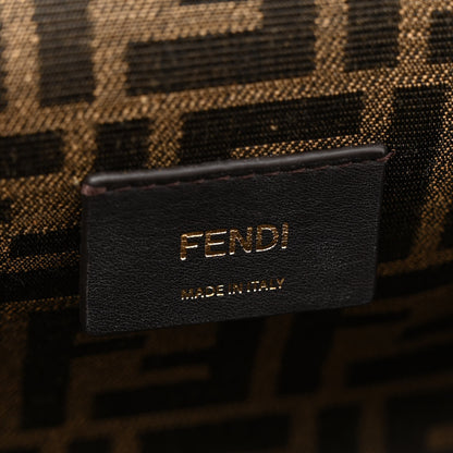 Fendi Shiny Nappa Small Fendi First Caramello 6 of 12