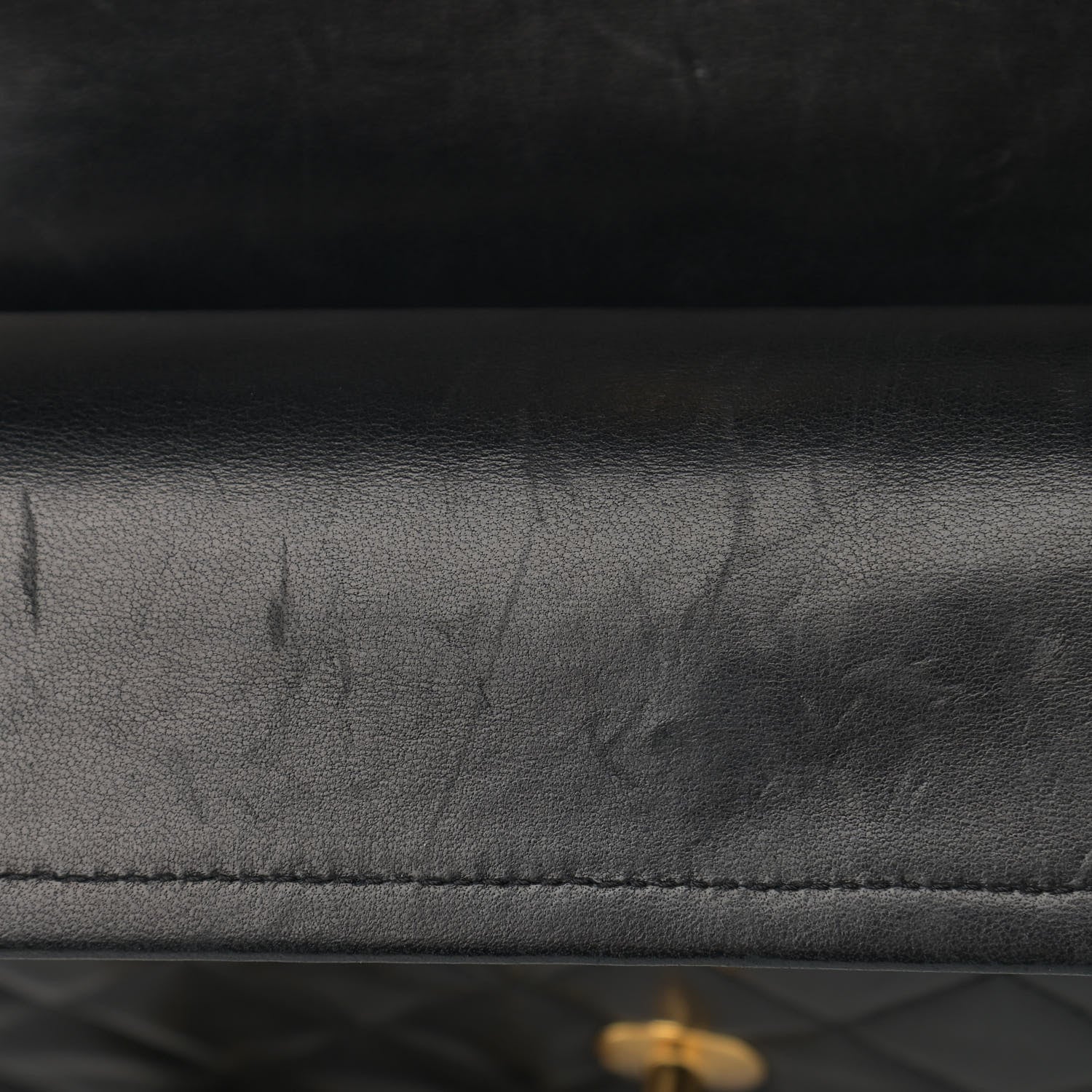 Chanel Lambskin Quilted Small Double Flap Black 16 of 18