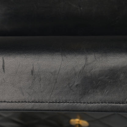 Chanel Lambskin Quilted Small Double Flap Black 16 of 18