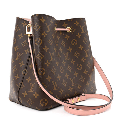 Louis Vuitton Monogram Neonoe MM Rose Poudre 3 of 10