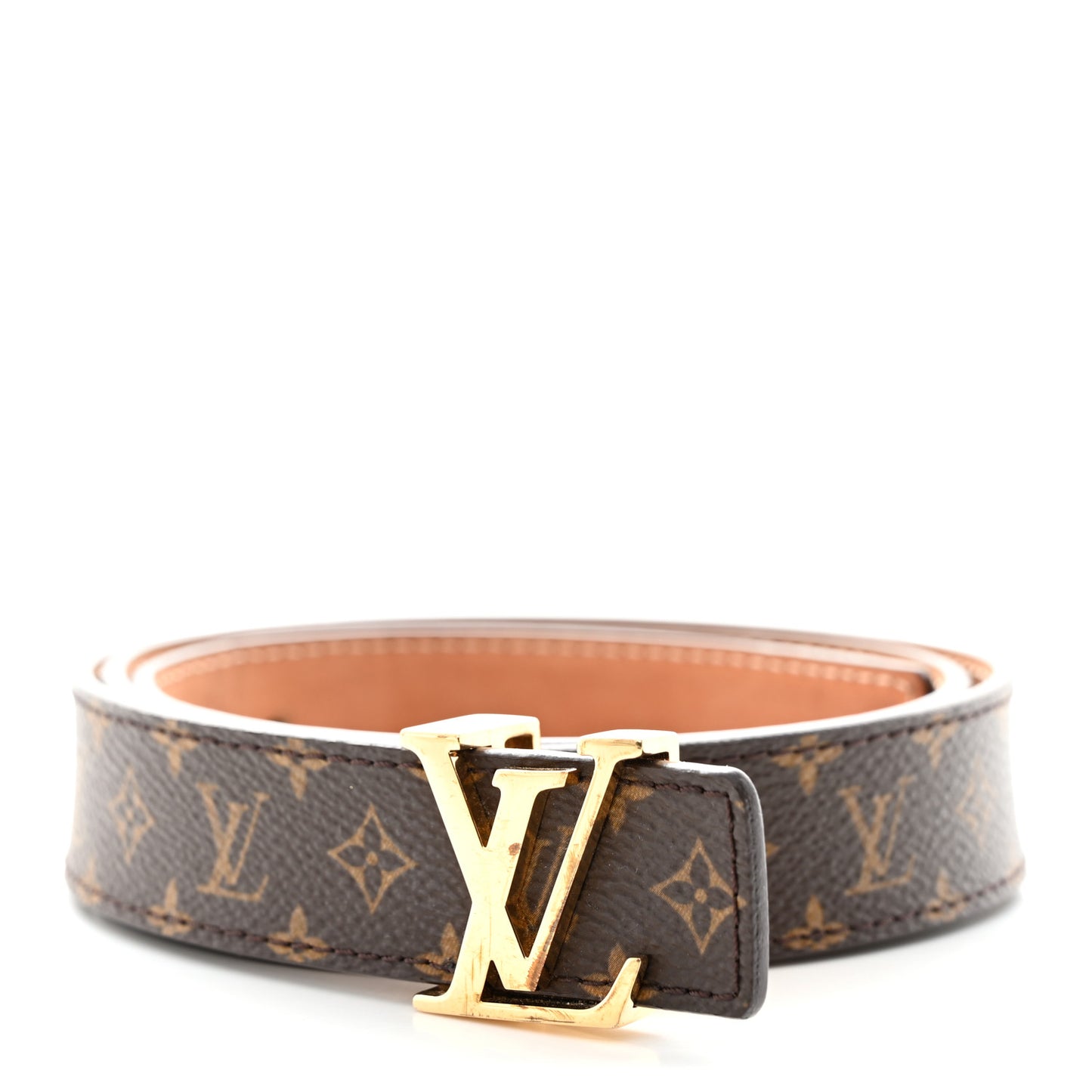 Mini Monogram 25mm LV Initiales Belt 75 30