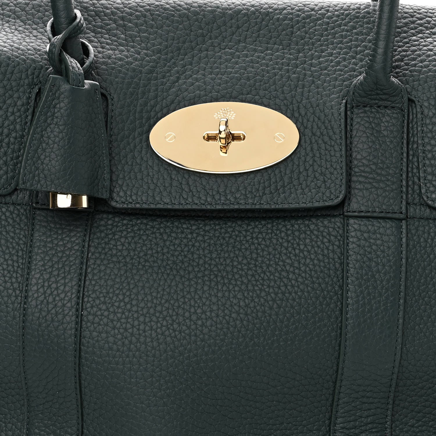 Mulberry Heavy Grain Bayswater Green 8 of 10