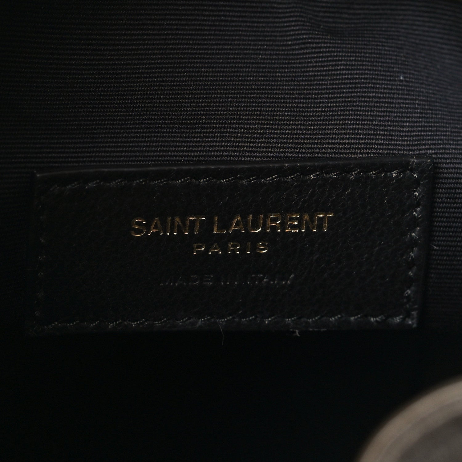 Saint Laurent Lambskin Matelasse Monogram Joe Nano Bucket Bag Light Musk 6 of 10