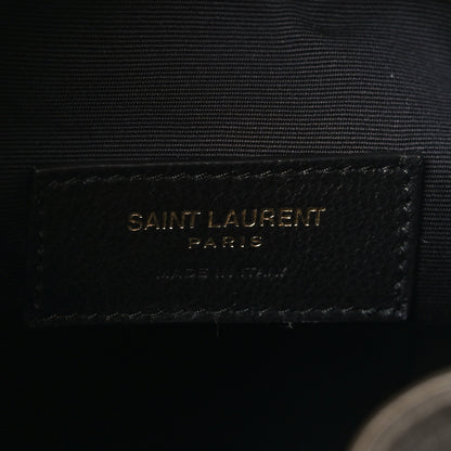 Saint Laurent Lambskin Matelasse Monogram Joe Nano Bucket Bag Light Musk 6 of 10