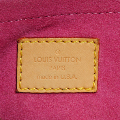 Louis Vuitton Denim Baggy GM Fuchsia 6 of 7