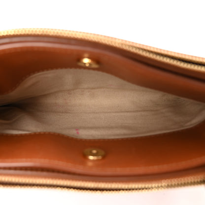 Chloe Calfskin Suede Mini Roy Bag Caramel 5 of 13