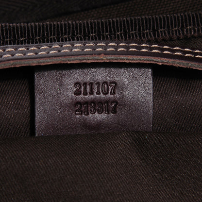 Gucci GG Plus Monogram Large Messenger Bag Dark Brown 7 of 7