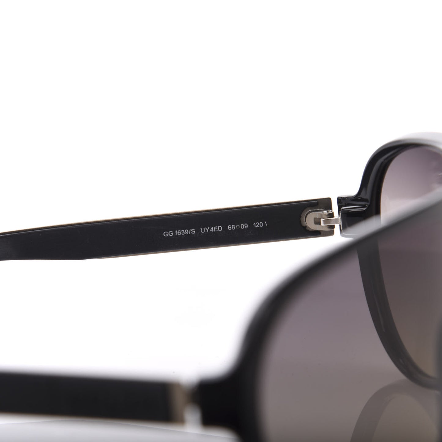 Acetate Aviator Sunglasses GG1639S Black