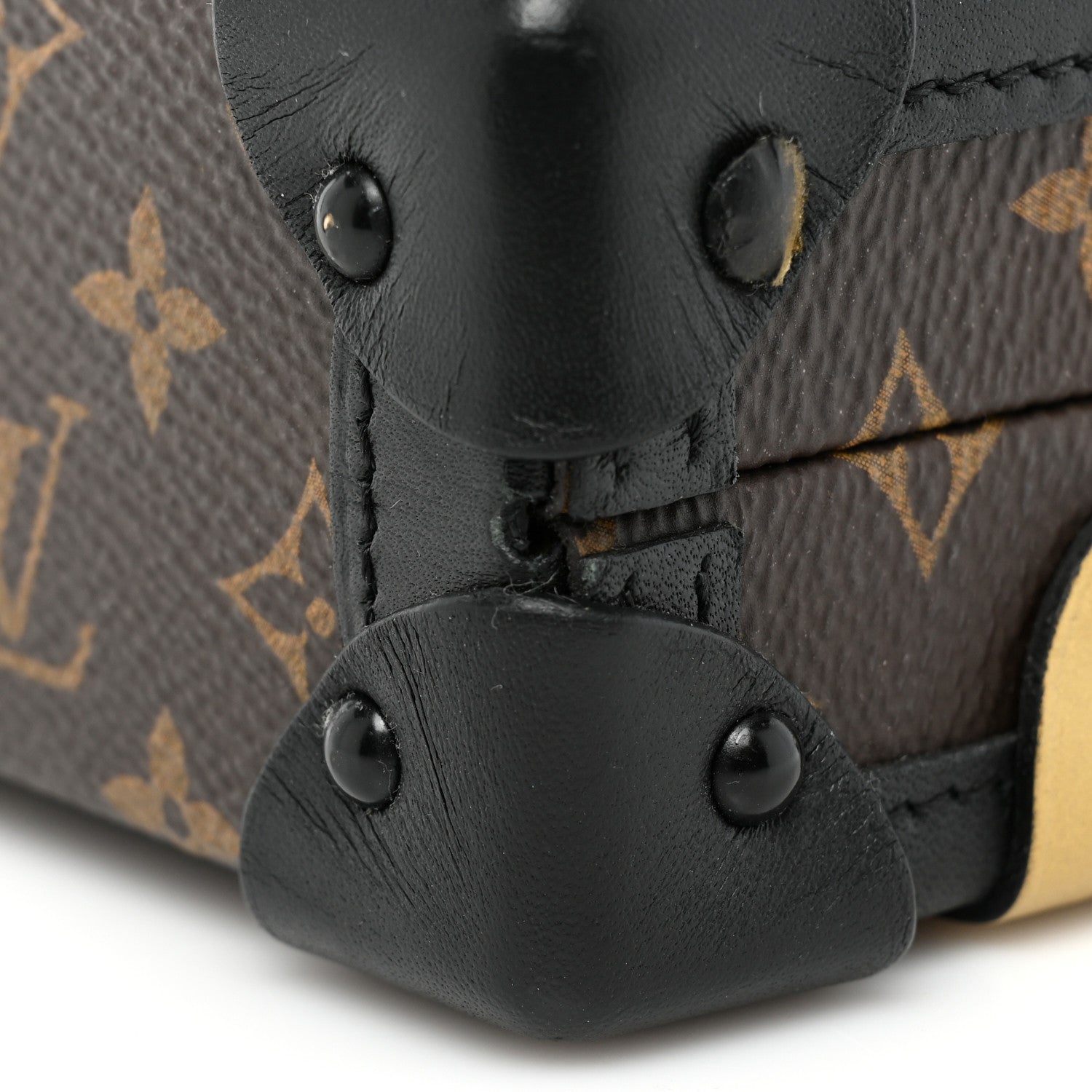Louis Vuitton Monogram Column Petite Malle Black 15 of 17