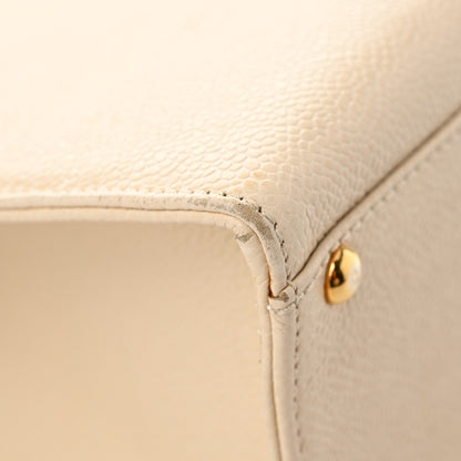 Chanel Caviar Shopping Tote Beige 14 of 16