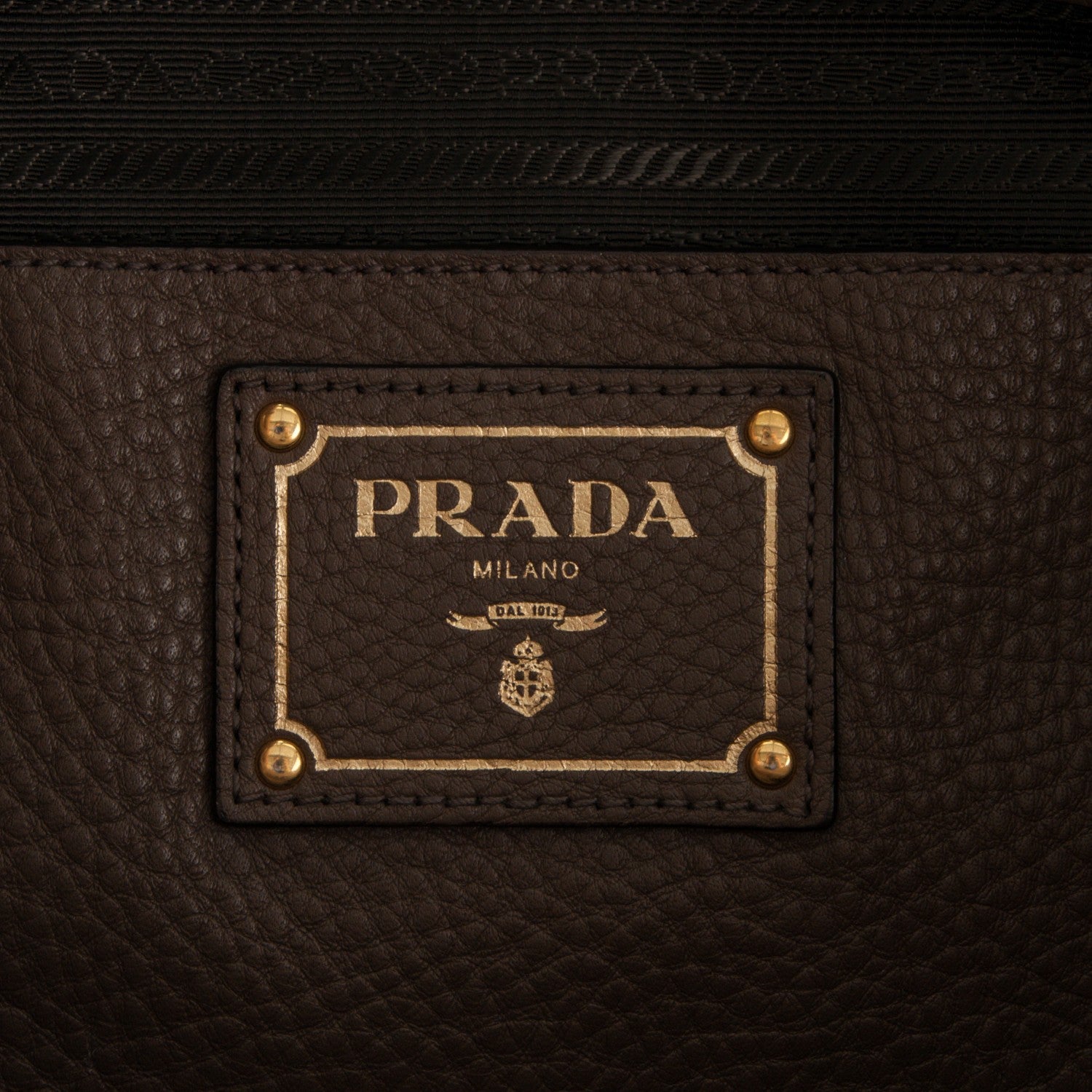 Prada Vitello Daino Shopping Tote Bambu 6 of 8