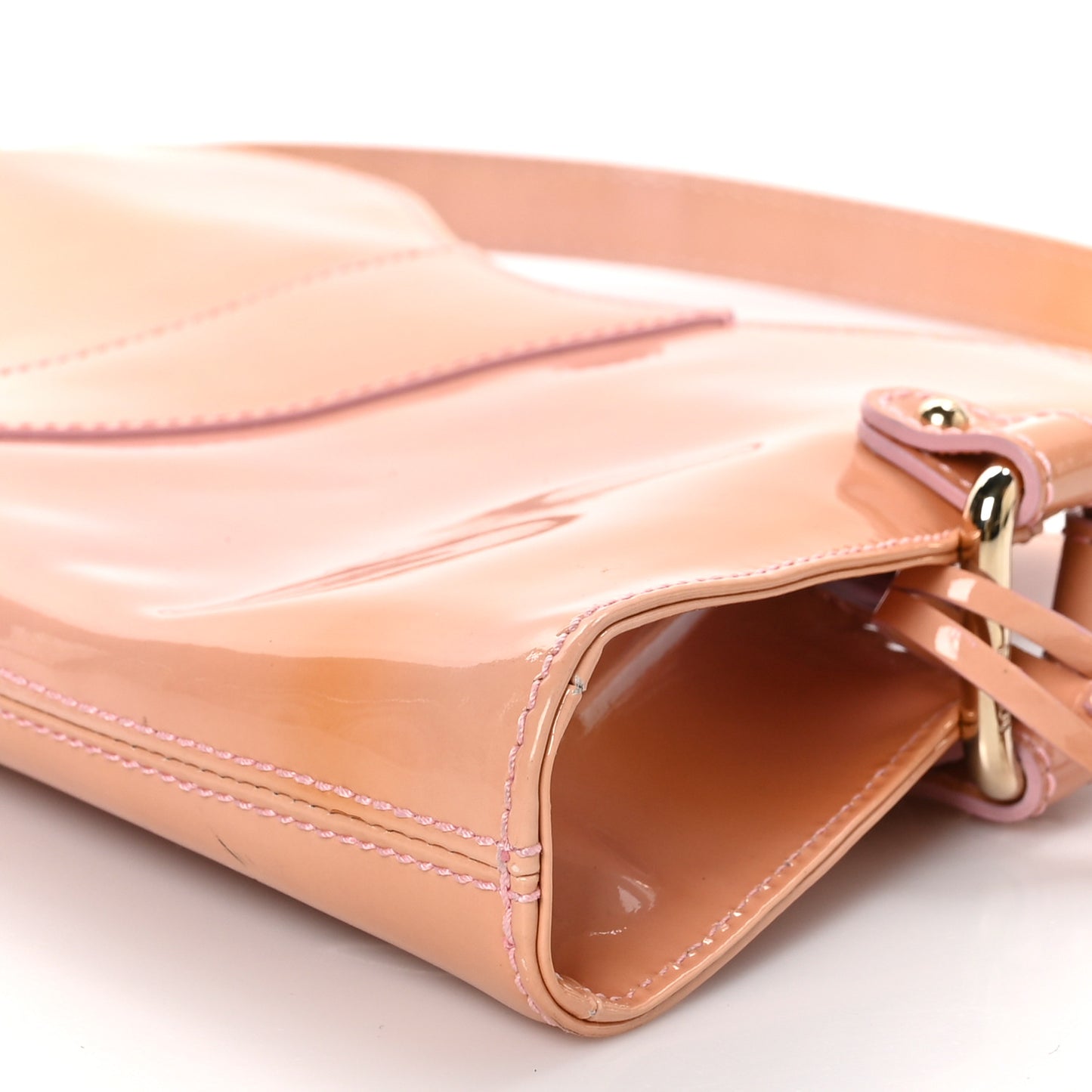 Patent Hobo Light Pink