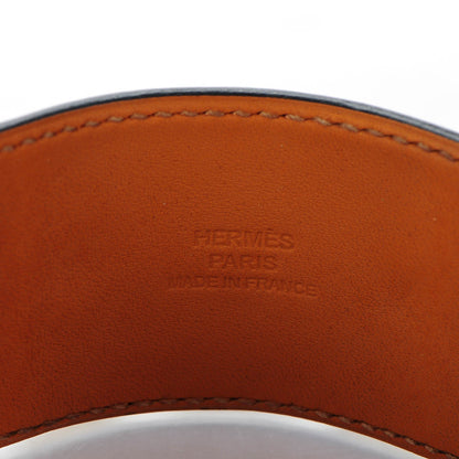 Hermes Swift Collier de Chien CDC Bracelet L Bleu Saphir 6 of 9