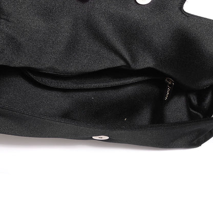 Jimmy Choo Satin Swarovski Crystal Tulita Evening Bag Black 6 of 8