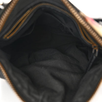 Givenchy Lambskin Magnolia and Moth Print Mini Pandora Black 5 of 11