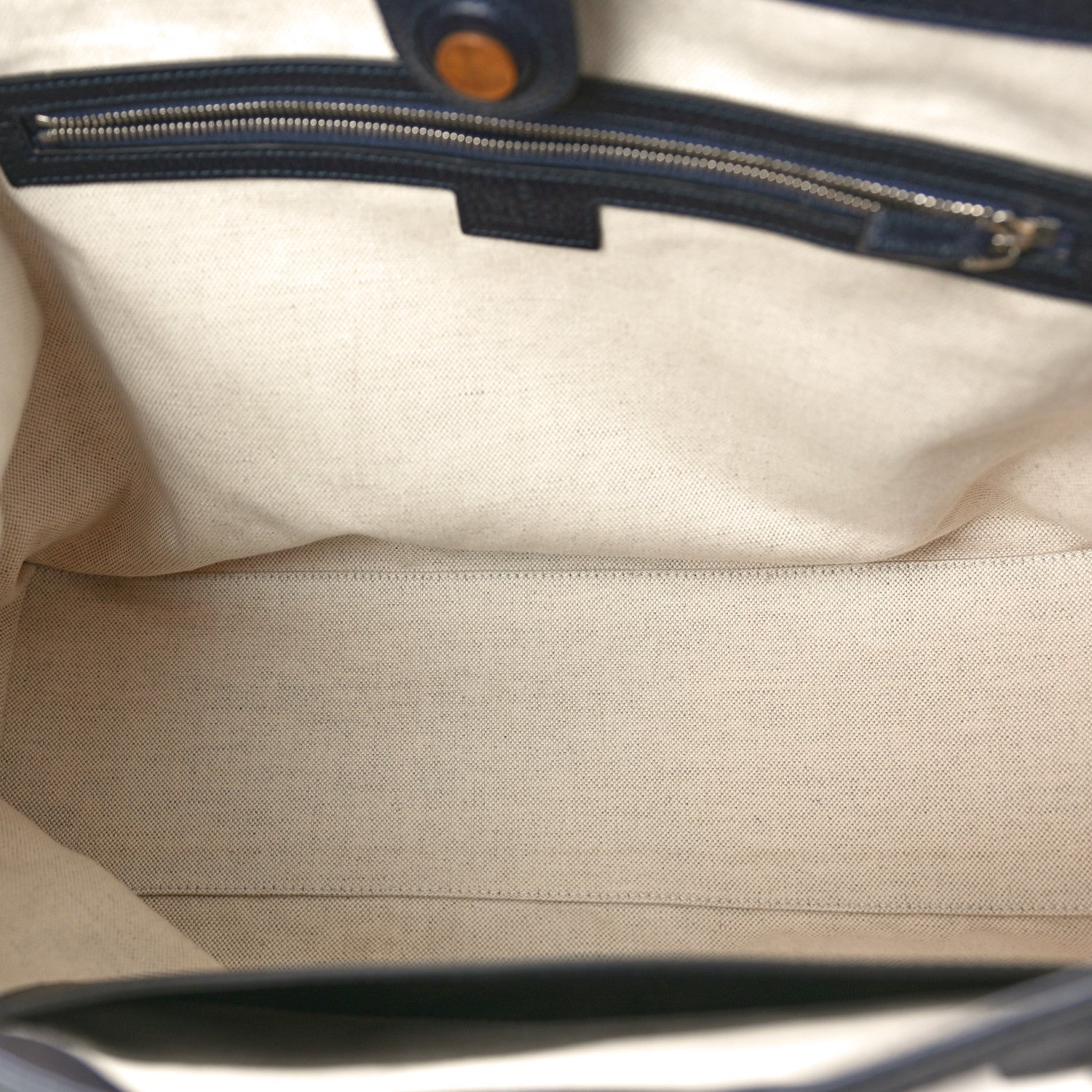 Gucci GG Supreme Monogram Textured Calfskin Web Medium Ophidia Shopping Tote Beige Blue 5 of 10
