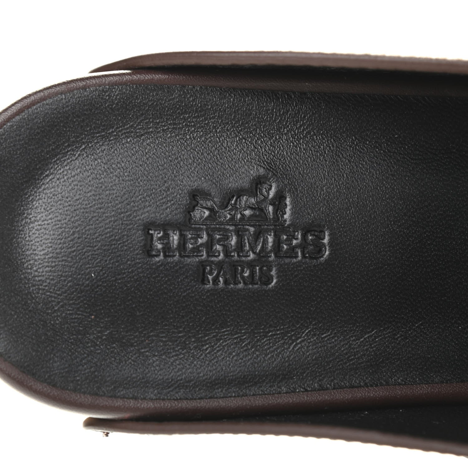 Hermes Calfskin Calya Mules 37 Cafe 7 of 8