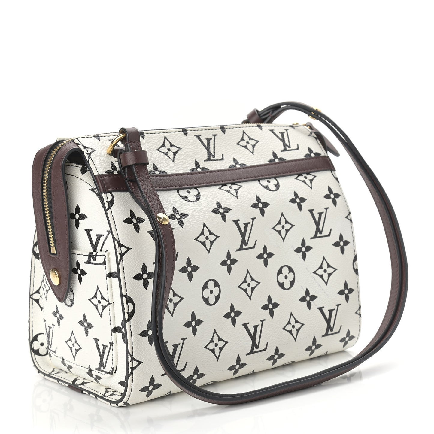 Monogram Speedy Amazon PM White Chocolat