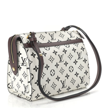 Louis Vuitton Monogram Speedy Amazon PM White Chocolat 3 of 10