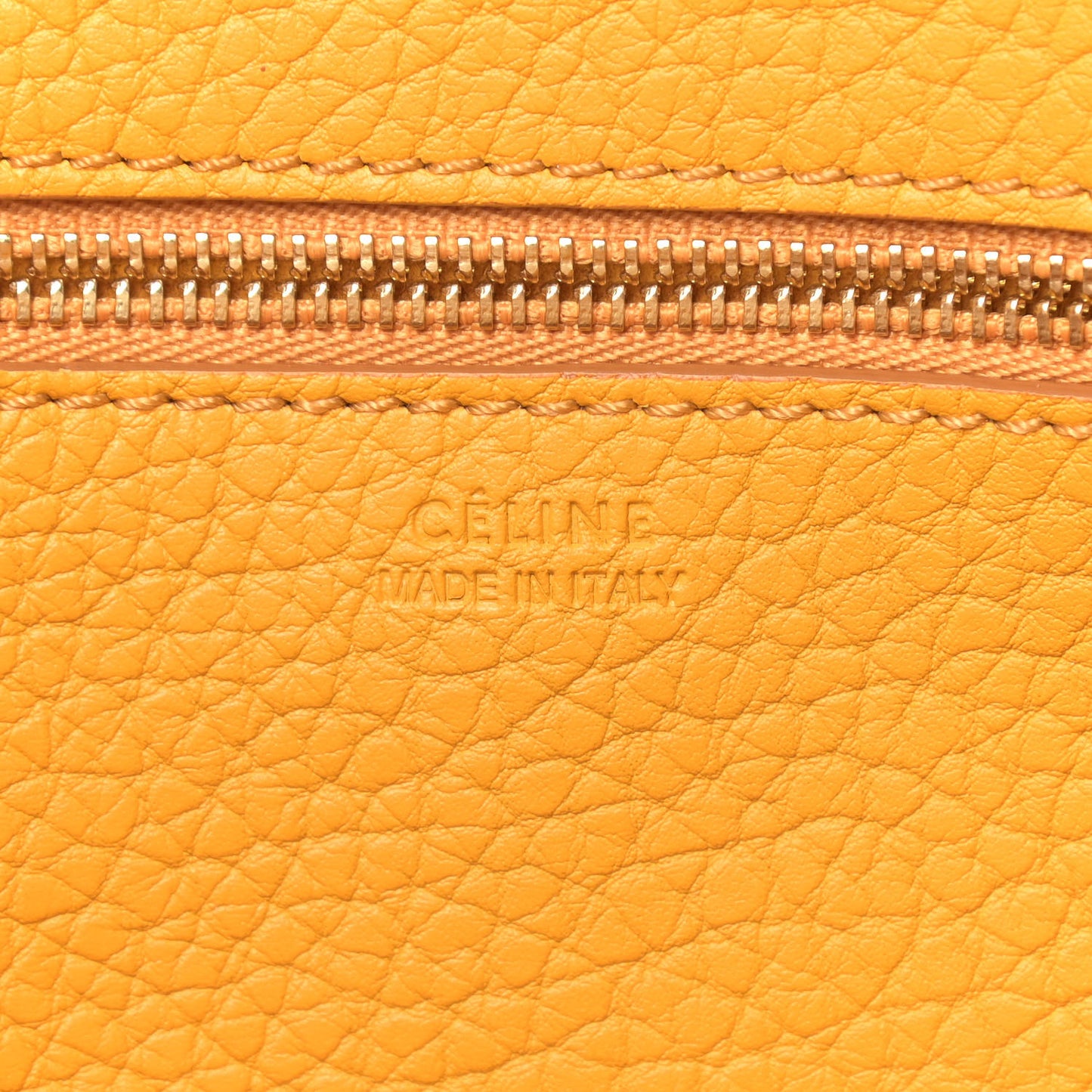 Crisped Calfskin Small Tie Knot Tote Saffron