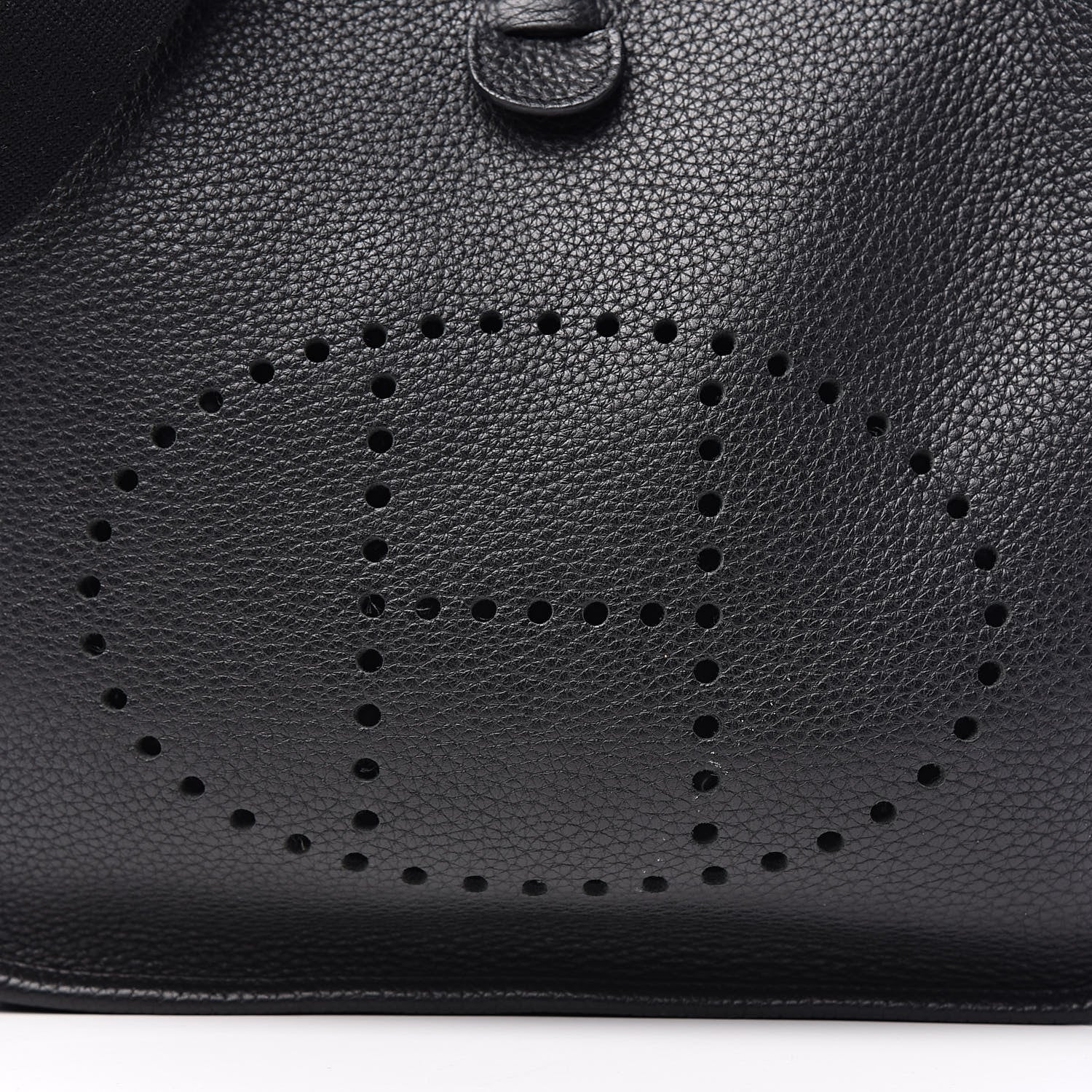 Hermes Taurillon Clemence Evelyne III PM Black 10 of 11