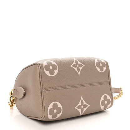 Louis Vuitton Empreinte Monogram Giant Speedy Bandouliere 20 Creme Beige 4 of 9