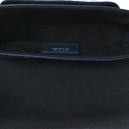 Christian Dior Coated Canvas CD Diamond Mini Hit The Road Bag Navy Blue 5 of 13