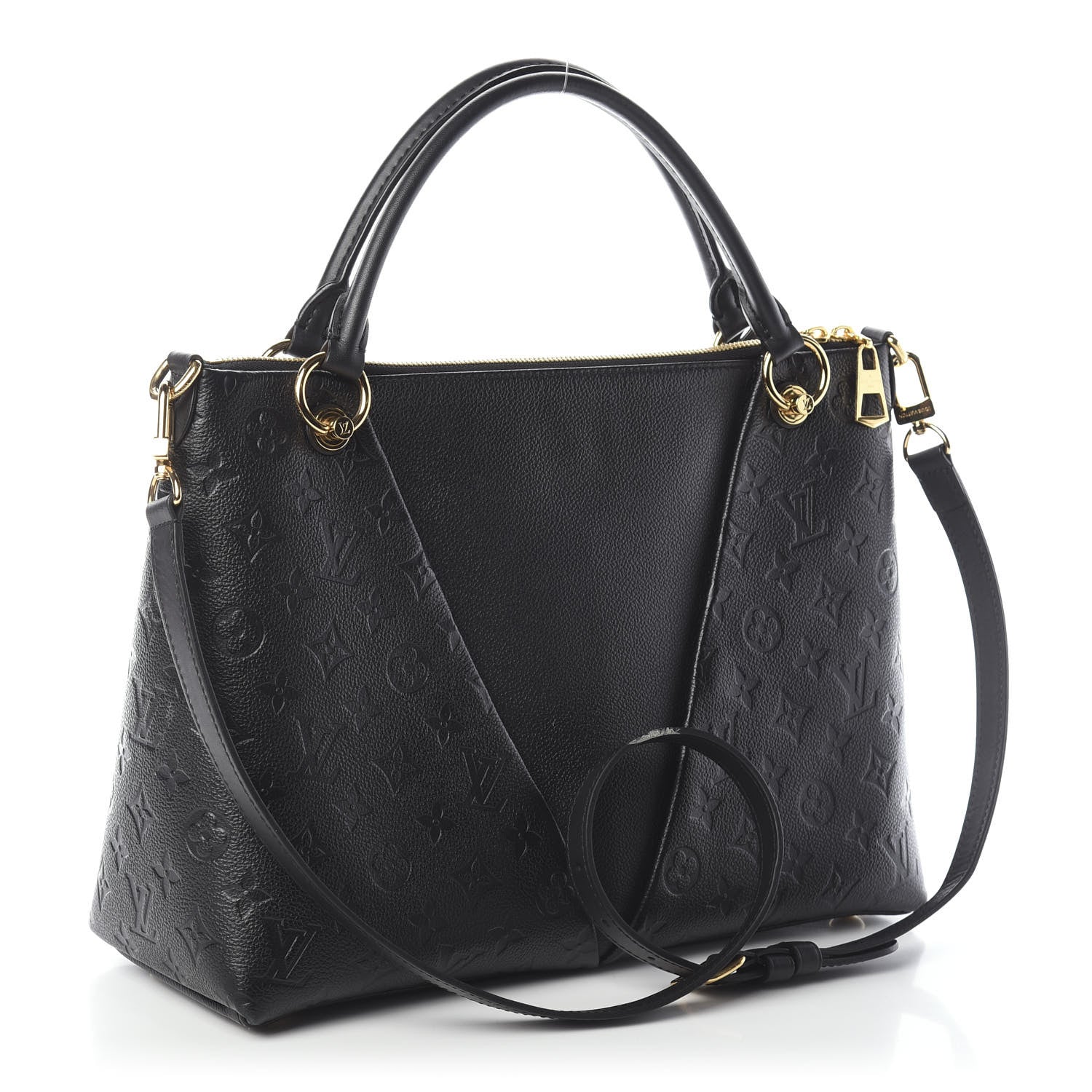 Louis Vuitton Empreinte V Tote MM Black 4 of 10