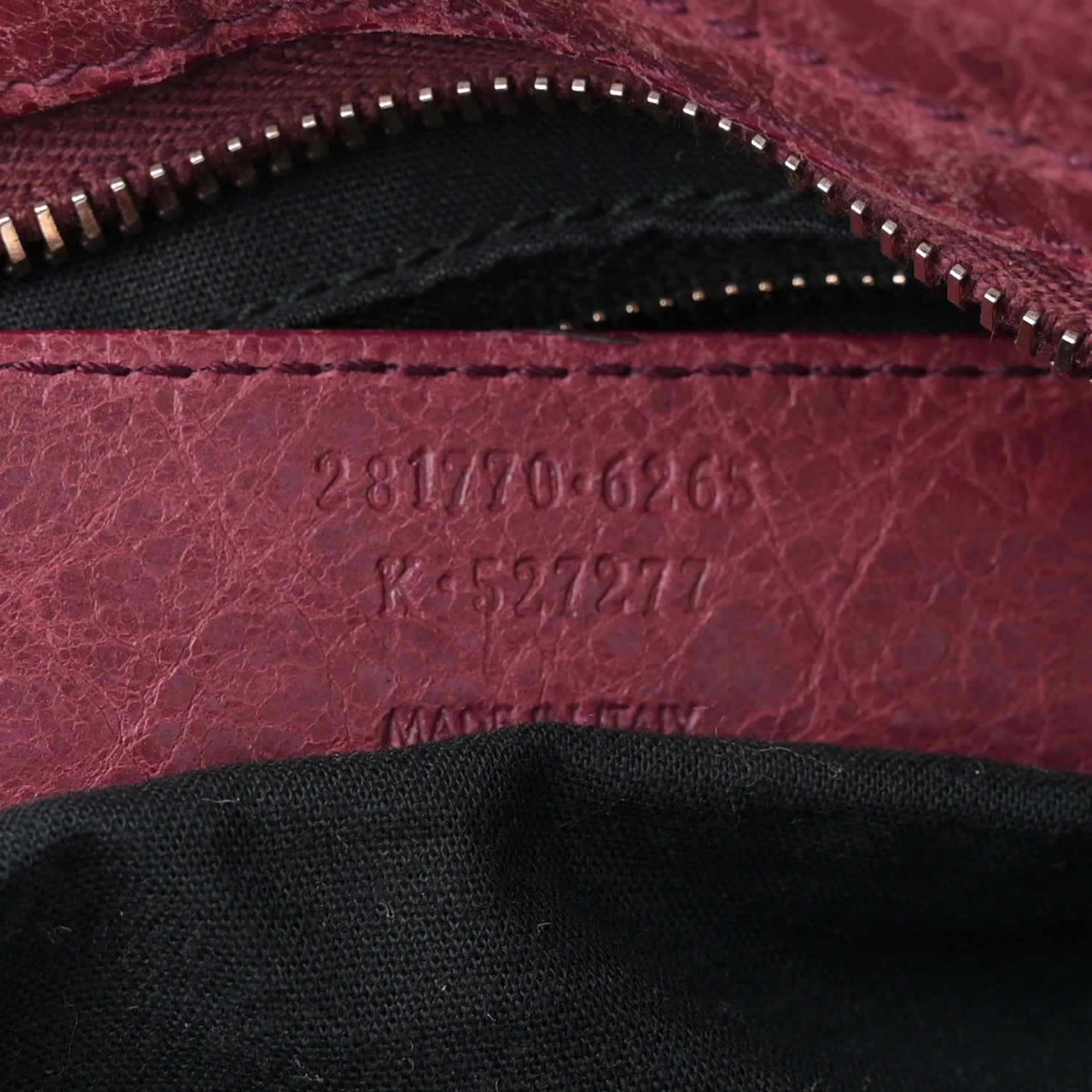Balenciaga Agneau Giant 12 Rose Gold Hardware City Cassis 8 of 15