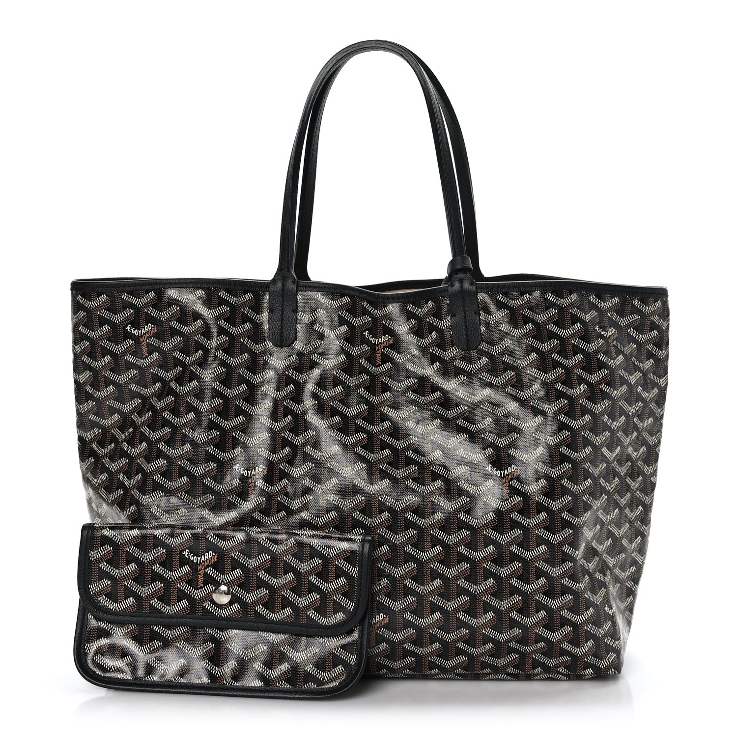 Goyard Goyardine Saint Louis PM Black 1 of 9