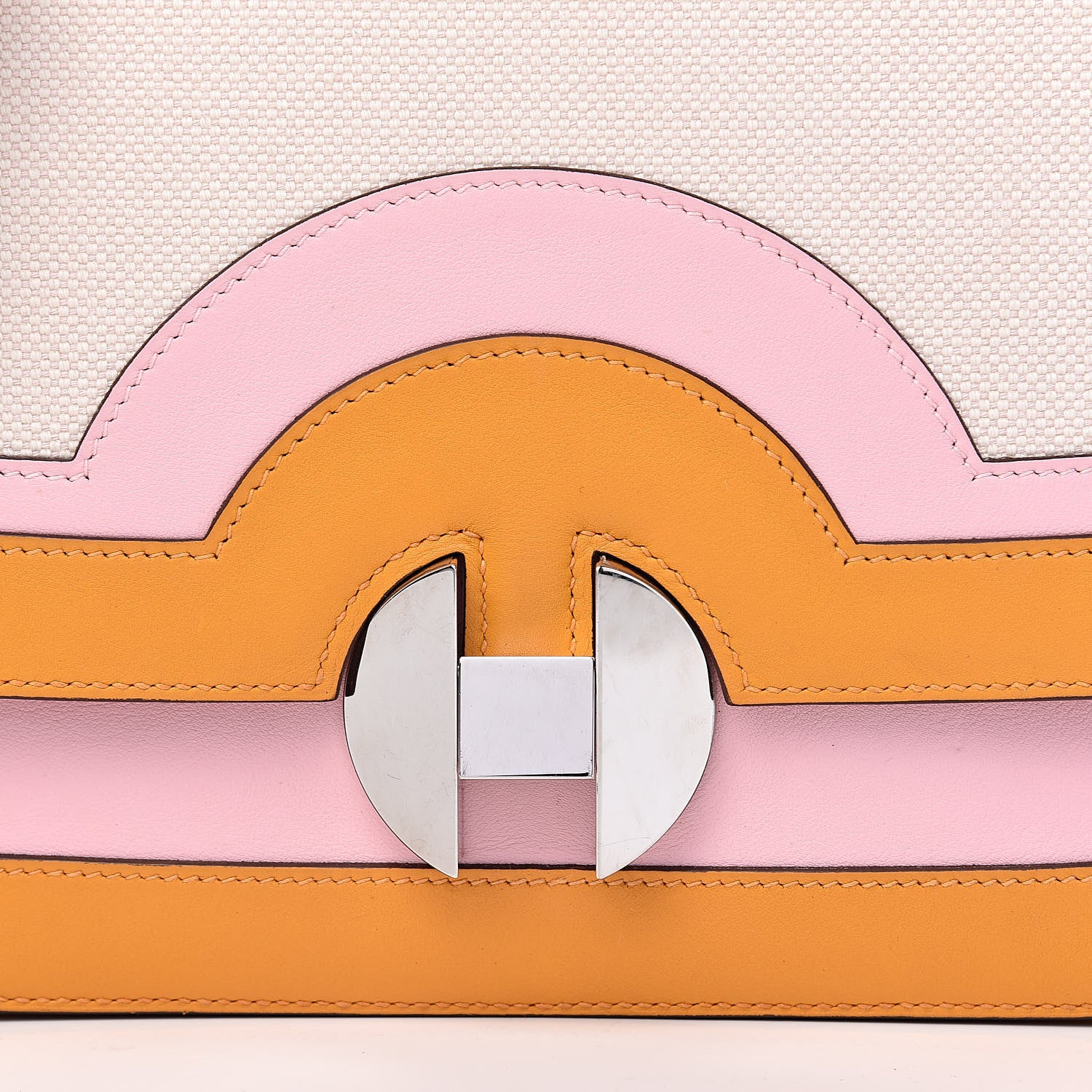 Hermes Toile Swift 2002 26 Moutarde Rose Sakura Rose Dragee 10 of 11
