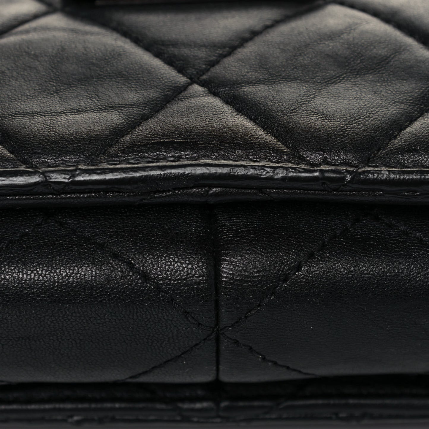Washed Lambskin Maxi Take Away Flap Bag Black
