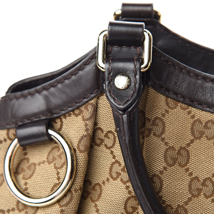 Gucci Monogram Medium Sukey Tote Dark Brown 20 of 21