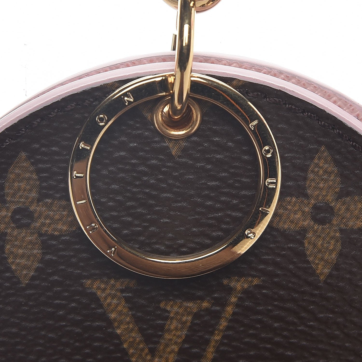 Louis Vuitton Monogram LV Mirror Key Holder Rose Ballerine 4 of 6