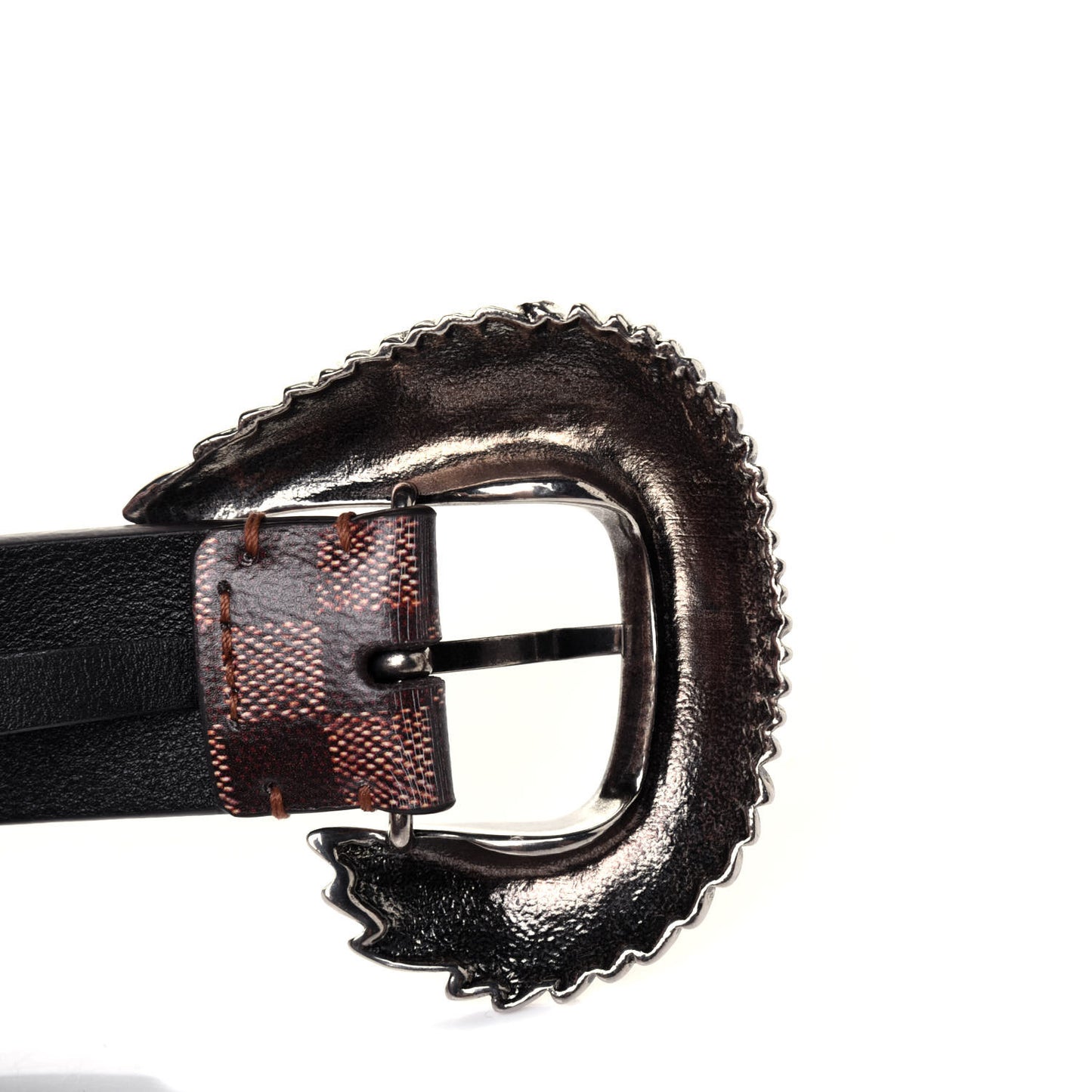 Transformed Damier Ebene Time Trunk Belt 85 34