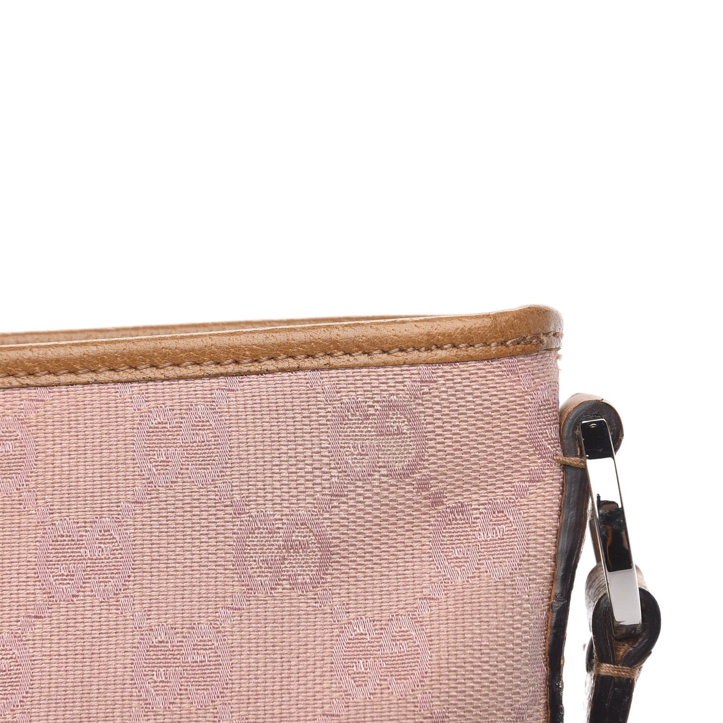 Monogram Flat Messenger Bag Pink