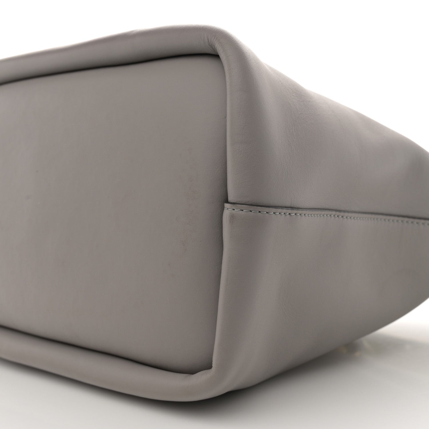 Chloe Smooth Calfskin Medium Baylee Tote Street Grey Rope Beige 10 of 12