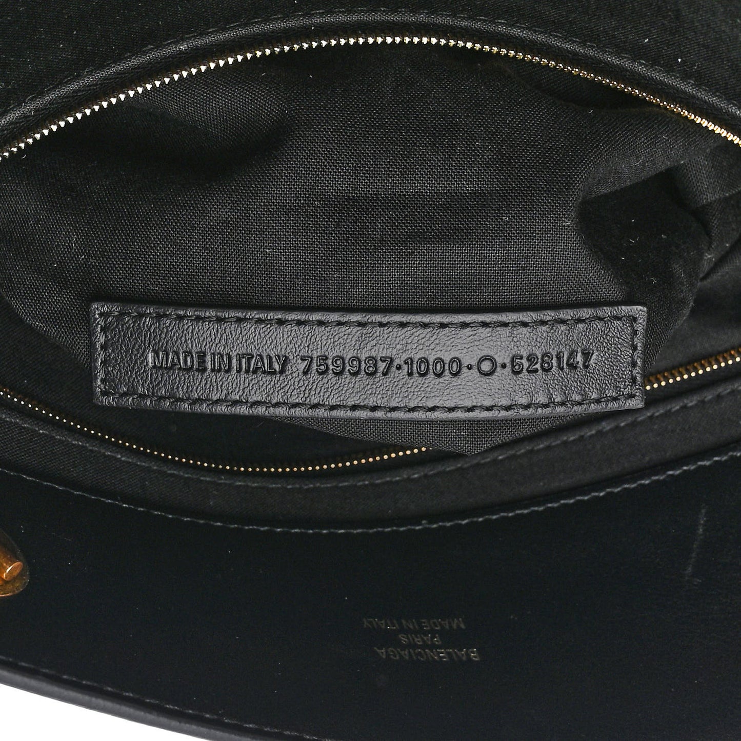 Soft Smooth Calfskin Large Duty Free Tote Black