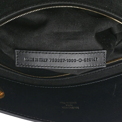 Balenciaga Soft Smooth Calfskin Large Duty Free Tote Black 6 of 10