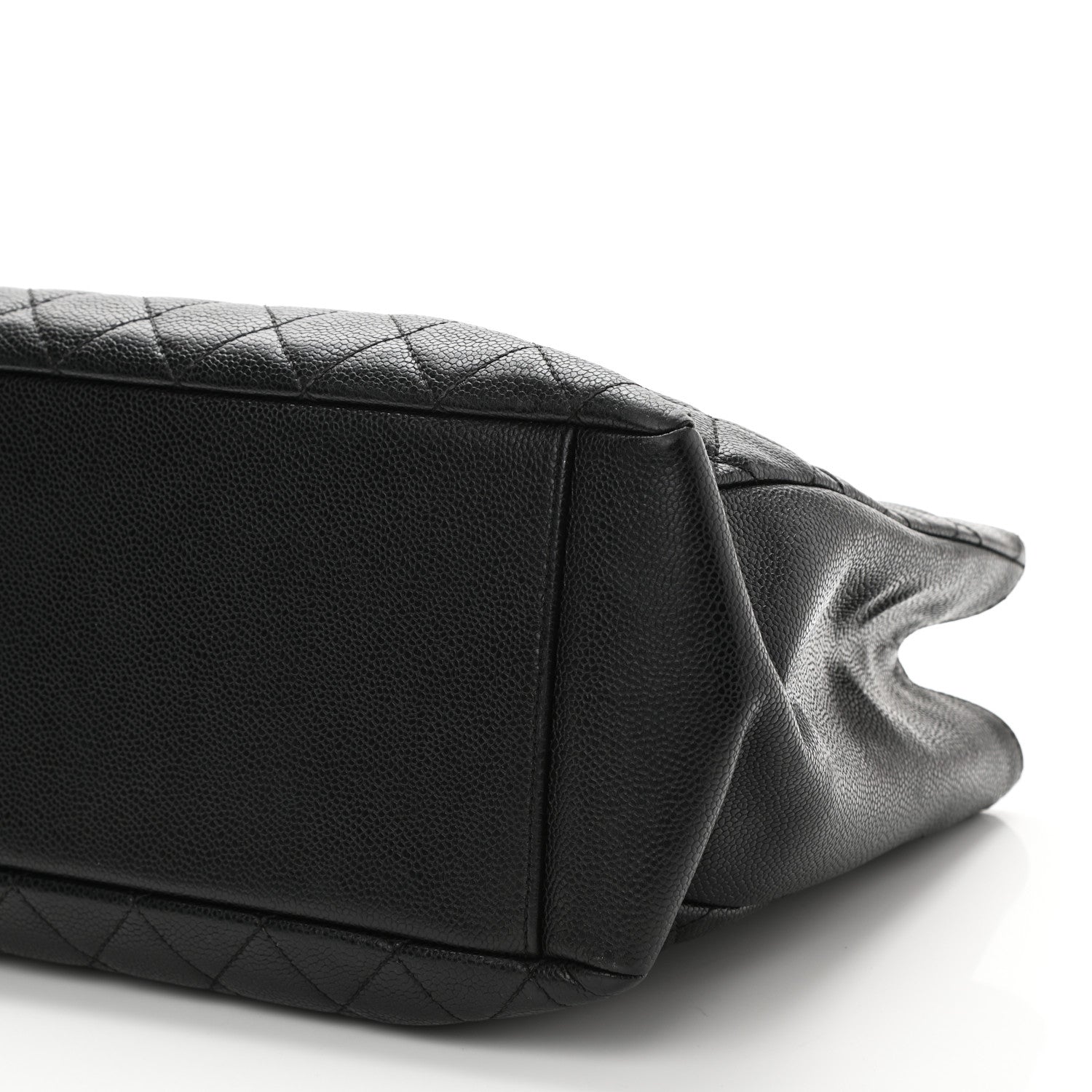Chanel Caviar Quilted Grand Shopping Tote GST Black 10 of 12