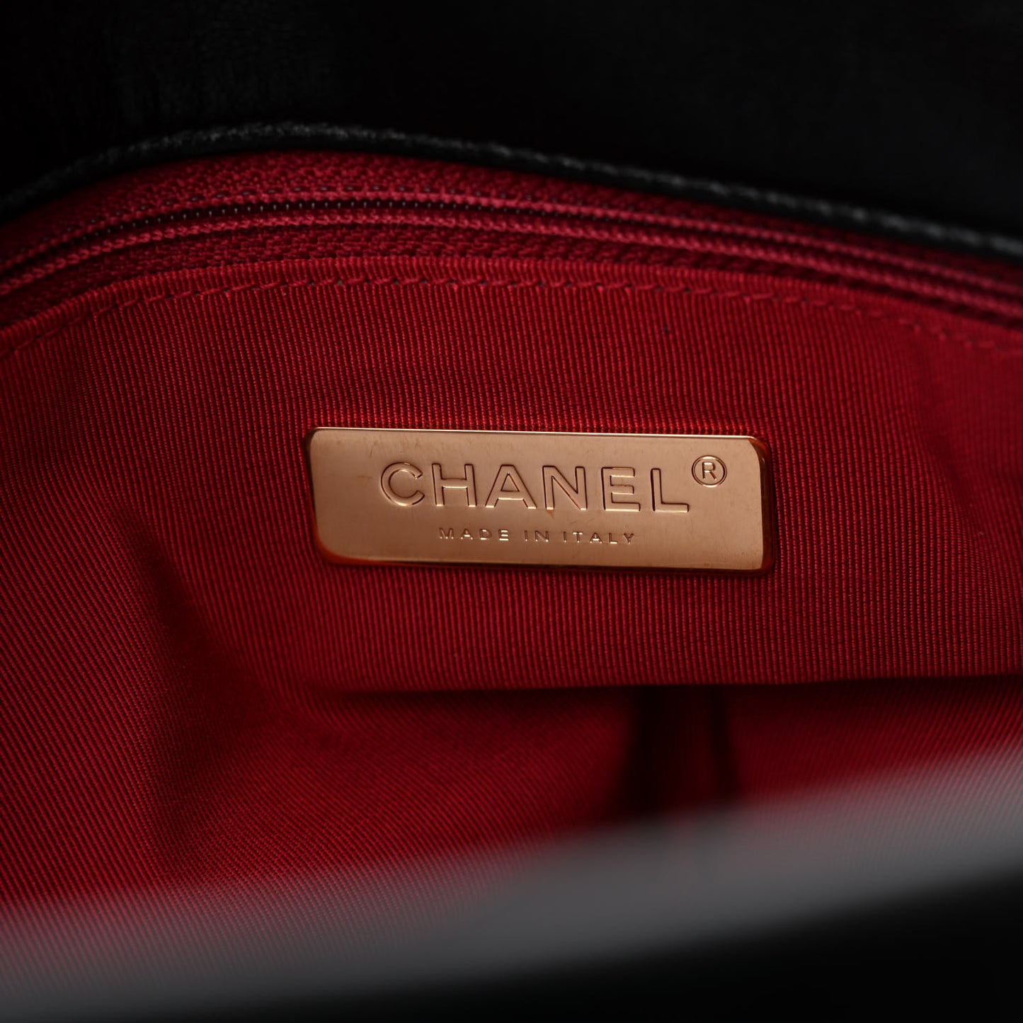 Goatskin Quilted Maxi Chanel 19 Flap Black
