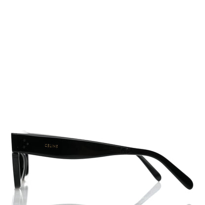 Celine Acetate Rectangular Sunglasses CL4009IN Black 3 of 6