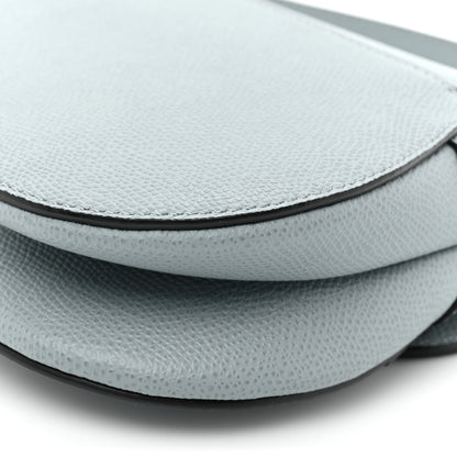 Christian Dior Grained Calfskin Mini Saddle Bag Sky Blue 13 of 13